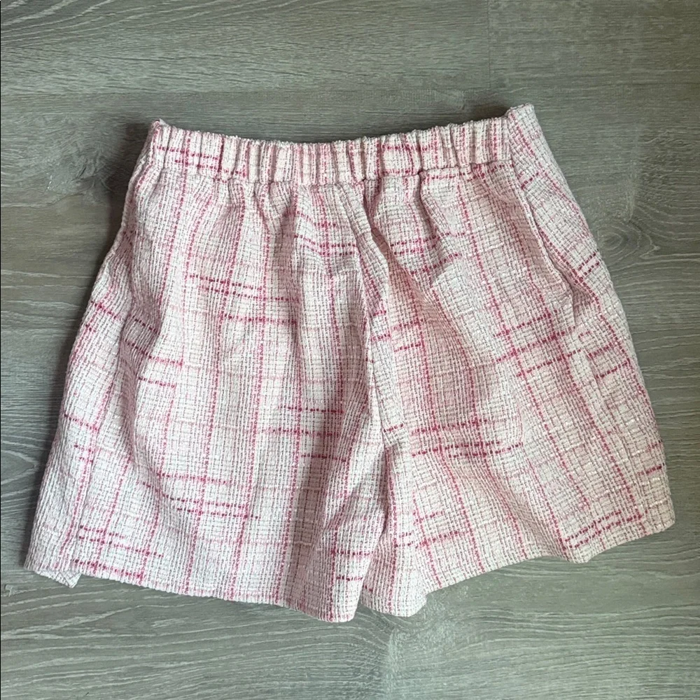 NEW Taylor Tillman Olivia Tweed Skort - Pink Tweed Medium
